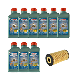 Kit Troca Óleo Castrol Renault Master Diesel 13/24