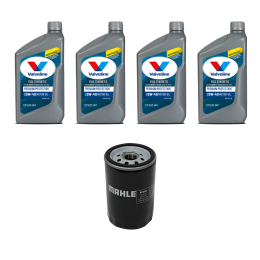 Kit Troca Óleo Valvoline 5W40 Premium Protect VW Golf Bora Polo Passat Jetta Audi A3 A4