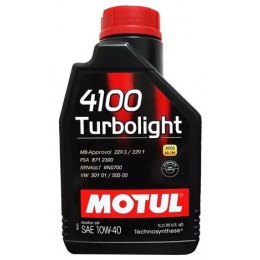 Óleo Motor Motul Semi Sintético Turbolight 4100 10W40