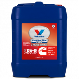 Óleo Motor Valvoline Premium Blue Mineral 15W40 Api Sl 20L