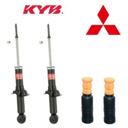 2 Amortecedores Traseiros + Kits Kyb Mitsubishi Lancer 12/19