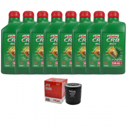 Kit Troca Óleo Castrol CRB 15w40 Mitsubishi L200 2.5 01/12