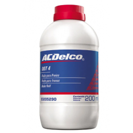 Fluido Freio Acdelco Dot 4 200ml