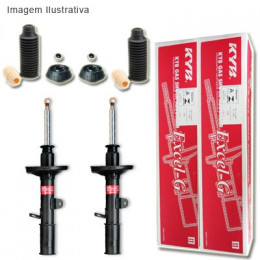 2 Amortecedores Dianteiros Kayaba + Kit Suspensão Honda Fit Todos 03/08