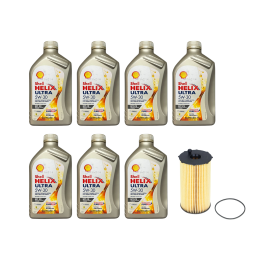 Kit Troca Óleo Shell 5w30 Discovery Iv 2.7 V6 2010