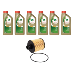 Kit Troca Óleo Castrol Fiat Toro Diesel 16/24