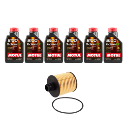 Kit Troca Óleo Motul 5w30 Jeep Renegade 2.0 16v 170cv 17/