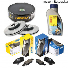 Freio Discos Pastilhas Fluido Hyundai Vera Cruz 3.8 07/12 (Kit Dianteiro)