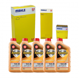 Óleos e Filtros GM Zafira 2.0 MPFI 16V 2001/2005 15w40 (Kit Revisão)