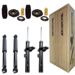 4 Amortecedores Monroe + Kits Citroen Picasso 2.0 16v 2001/