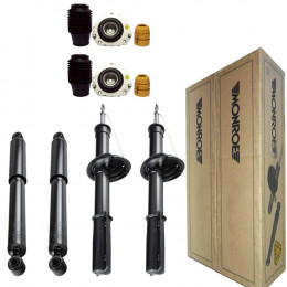 4 Amortecedores Monroe + Kits Fiat Ducato 1994/