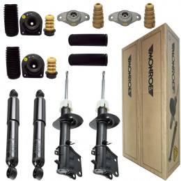 4 Amortecedores Monroe + Kits Fiat Palio Weekend Trekking 2008/