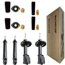 4 Amortecedores Monroe + Kits GM Corsa 1994/2002