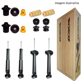 4 Amortecedores Monroe + Kits GM Vectra 1996/2005