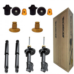 4 Amortecedores Monroe + Kits GM Vectra 2.0 2006/2012