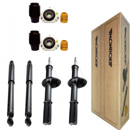 4 Amortecedores Monroe + Kits Peugeot Boxer 1994/
