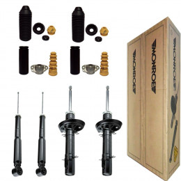 4 Amortecedores Monroe + Kits VW Bora 2.0 1999/