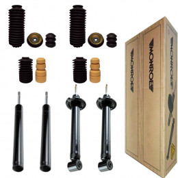 4 Amortecedores Monroe + Kits VW Gol Furgao 1980/1994