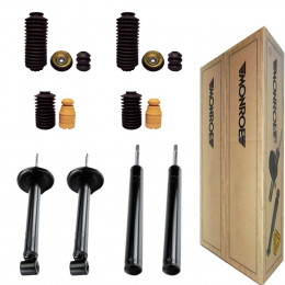4 Amortecedores Monroe + Kits VW Saveiro 1983/1997