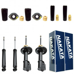 4 Amortecedores Nakata + Kits Gm Corsa Sedan 1995/2002