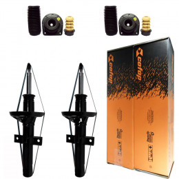 2 Amortecedores Dianteiros Cofap + Kits Fiat Palio 1.8R 2005/