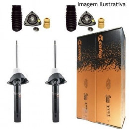 2 Amortecedores Dianteiros Cofap + Kits Escort Sw Zetec 1.8 16V 96/98