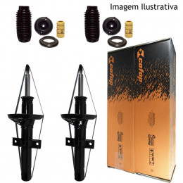 2 Amortecedores Dianteiros Cofap + Kits Peugeot 307 1.6 2.0 2002/
