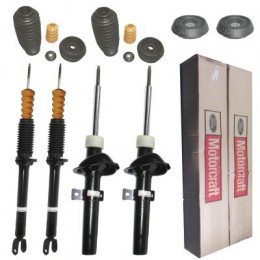 2 Amortecedores Dianteiros Motorcraft + Kits  Ford Fiesta Street Hatch 1.0 1.3 1.4 1.6 8v 1997/2002
