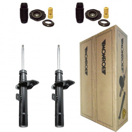 2 Amortecedores Dianteiros Monroe + Kits Citroen Picasso 2.0 16v 2001/