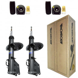 2 Amortecedores Dianteiros Monroe + Kits Fiat Doblo 1.3 1.6 ELX EX 2001/