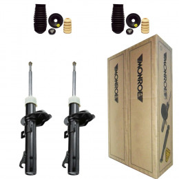 2 Amortecedores Dianteiros Monroe + Kits Ford Fiesta Street 2001/2007