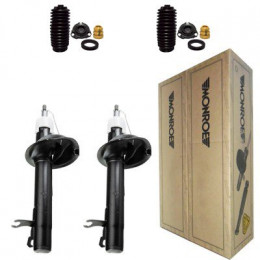 2 Amortecedores Dianteiros Monroe + Kits Ford Focus 1.6 2.0 2001/2008