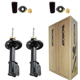 2 Amortecedores Dianteiros Monroe + Kits GM Corsa 1994/2002