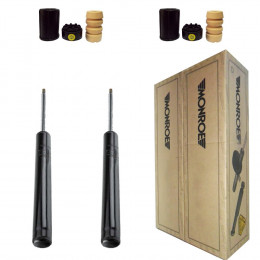 2 Amortecedores Dianteiros Monroe + Kits Pick Up Fiorino Trekking 1996/