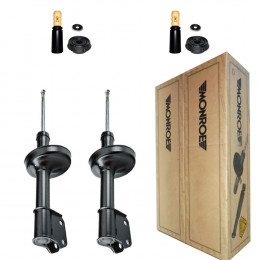 2 Amortecedores Dianteiros Monroe + Kits Renault Kangoo Passeio 2013/