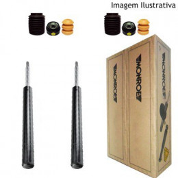 2 Amortecedores Dianteiros Monroe + Kits VW Quantum 1.8 2.0 1984/1990