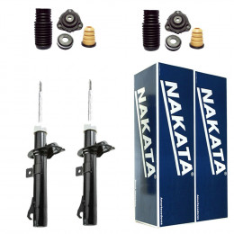 2 Amortecedores Dianteiros Nakata + Kits Ford Ka 1997/2007