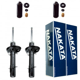 2 Amortecedores Dianteiros Nakata + Kits Vw Golf G4 1998/2012