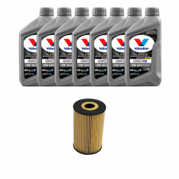 Kit Troca Óleo Valvoline 5W40 VW Amarok 2.0 16v 2010/