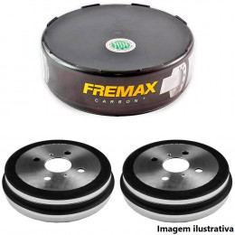 Tambor Traseiro Fremax Vw Saveiro G5 10/14 (Par) BD6284