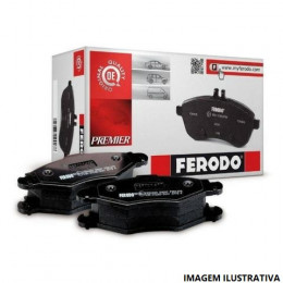 Pastilhas Freio Dianteiro Ferodo Fiat Uno 84/13 HQF3000PAC
