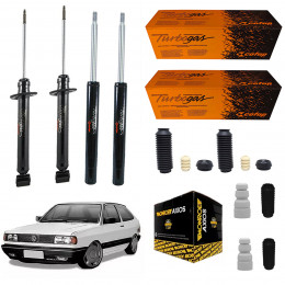 4 Amortecedores Cofap + Kits Axios Vw Gol Voyage 1980/1994