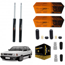 2 Amortecedores Dianteiros Cofap + Kits Axios Gol 1980/1994