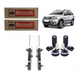 2 Amortecedores Originais Ford + Kits Ecosport 4x2 Aut 02/12