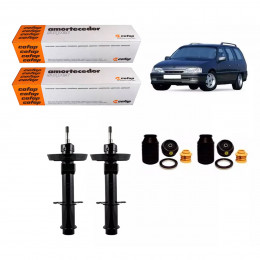 2 Amortecedores Dianteiros Cofap + Kits Omega 2.0 2.2 92/98