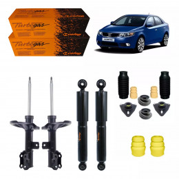 4 Amortecedores Cofap + Kits Kia Cerato 2009/2013