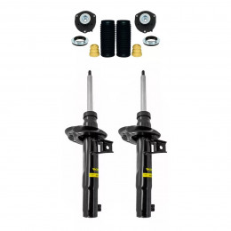 2 Amortecedores Dianteiros Monroe + Kits Jetta 1.4 50mm16/17