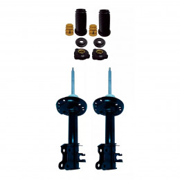2 Amortecedores Dianteiros Monroe + Kits Fiat Novo Uno 2010/