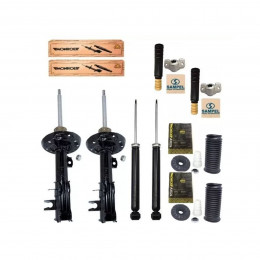 4 Amortecedores Monroe + Kits Gm Cobalt 2011/