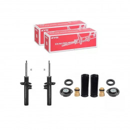 2 Amortecedores Dianteiros Kayaba + Kits Sampel Golf Mk7 2014/2020